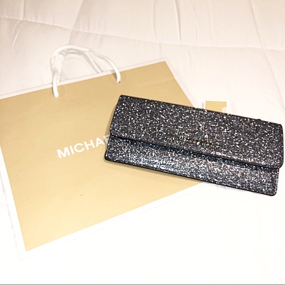 michael kors wallet dusty blue